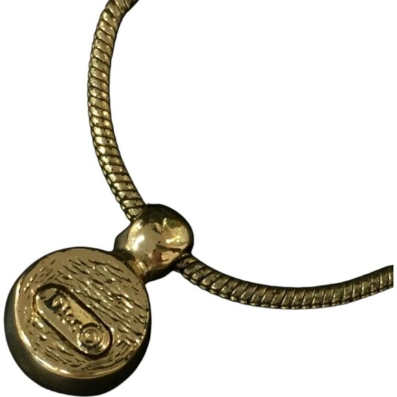 975150BR (S1) Christian Dior Necklace Gold Metal - Picture 6 of 8
